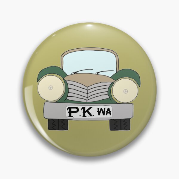 Artikelvorschau, Afrikaans, Old Car Khaki Afrikaans PK wa entworfen und verkauft von Hypnotees.