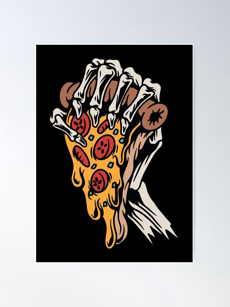 entrega de pizza zombi