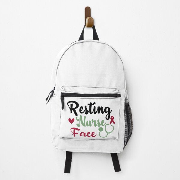 Item preview, Funny Saying Nurse, resting nurse face, Registered Nurse Nursing RN designed and sold by adjamine.
