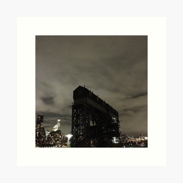 LIC Train docking Art Print