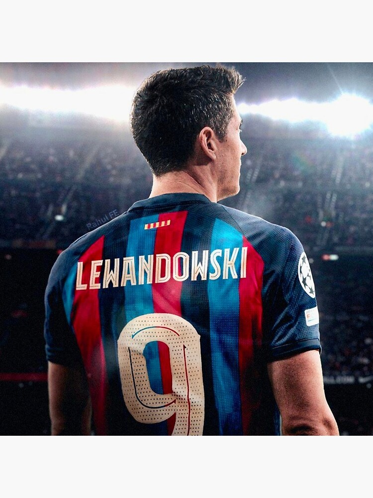 Robert Lewandowski FC Barcelona Graphic T-Shirt for Sale by AndreaFanou