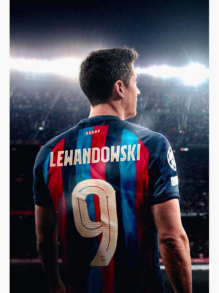 Robert Lewandowski FC Barcelona' Sticker for Sale by AndreaFanou