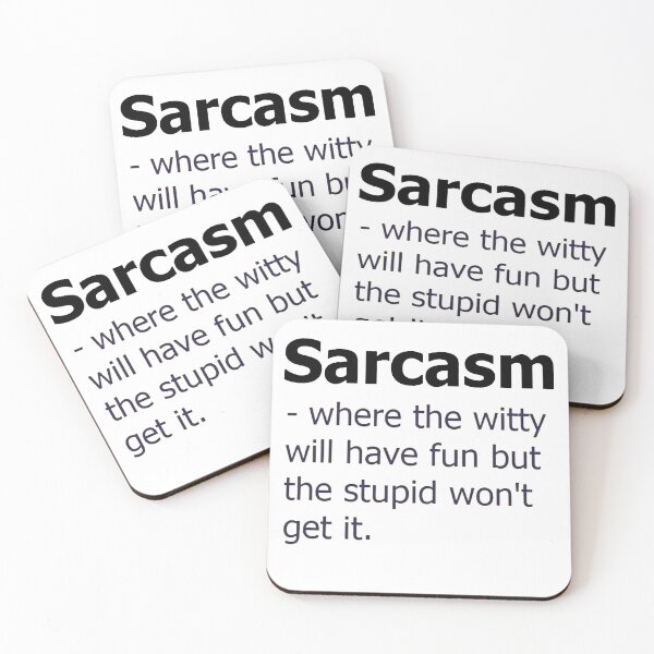 Item preview, Sarcasm defined designed and sold by SwampfoxDesign.