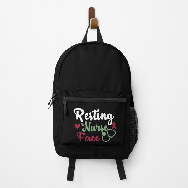 Item preview, Funny Saying Nurse, resting nurse face, Registered Nurse Nursing RN designed and sold by adjamine.