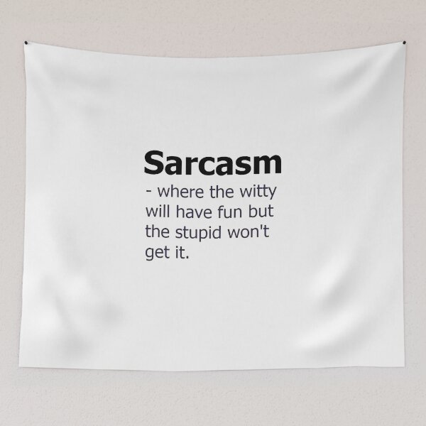 Item preview, Sarcasm defined designed and sold by SwampfoxDesign.