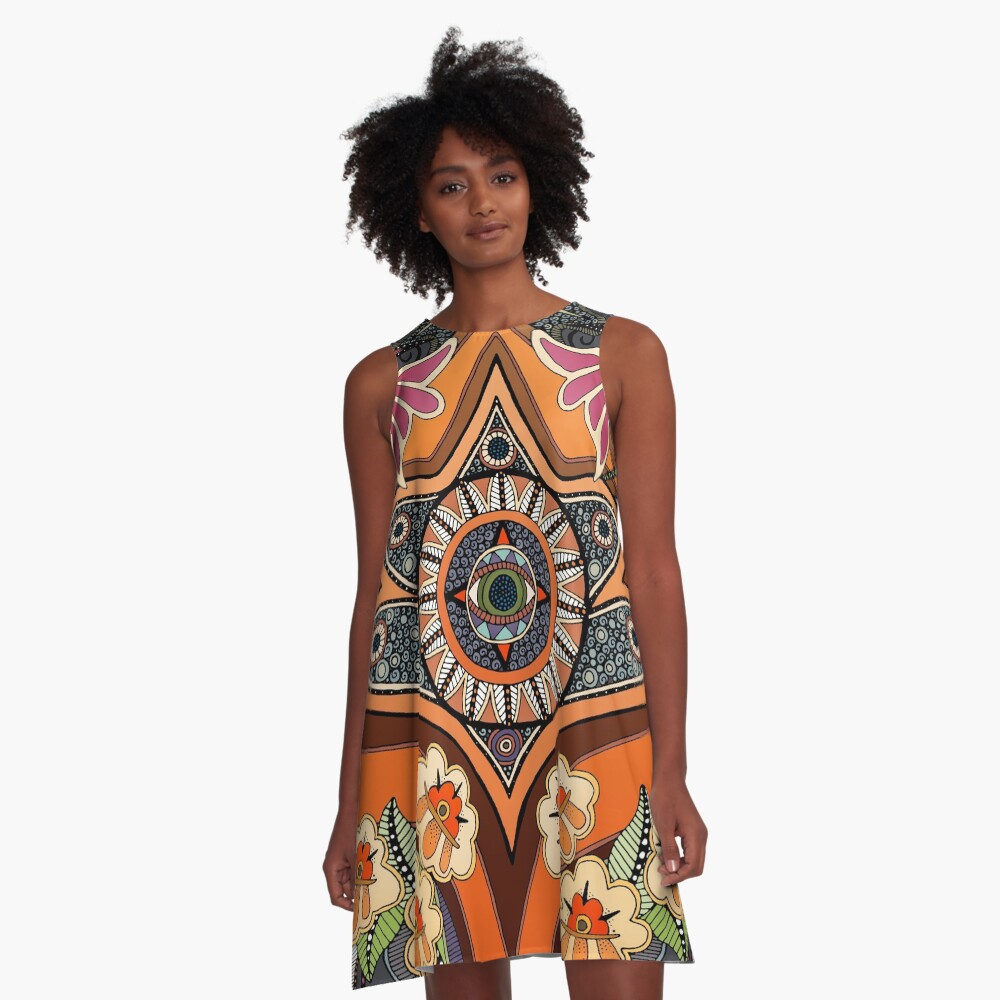 Item preview, A-Line Dress designed and sold by scrummy.