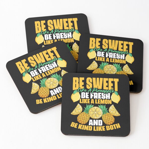 Item preview, Refreshing Pineapple Lemon For Sweet And Sour Fruit Fanatics designed and sold by Nessshirts.