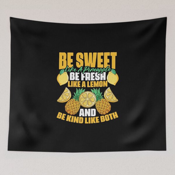 Item preview, Refreshing Pineapple Lemon For Sweet And Sour Fruit Fanatics designed and sold by Nessshirts.