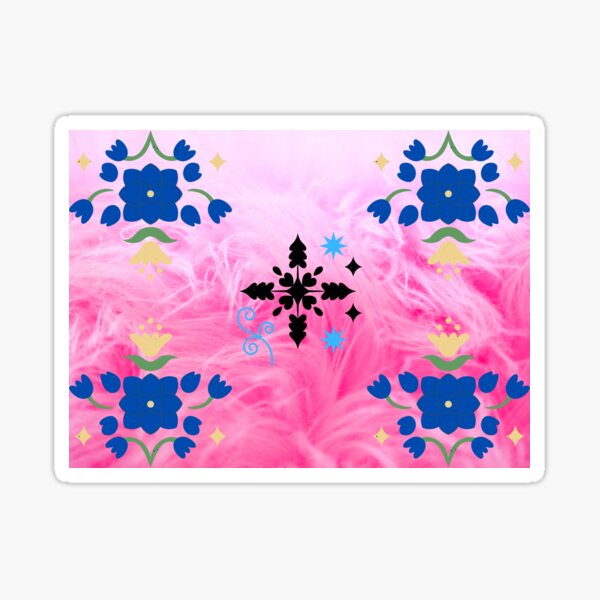 Item preview, Pink backgoundnd floral digital prints the brightes designed and sold by Art114.