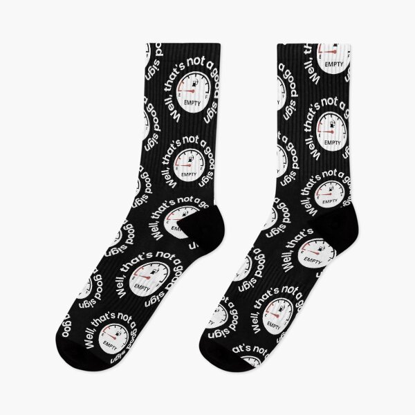 Item preview, Well that's not a good sign - low fuel, modern fuel indicator - funny sarcastic essential graphic designed and sold by ALLURE-minimal.