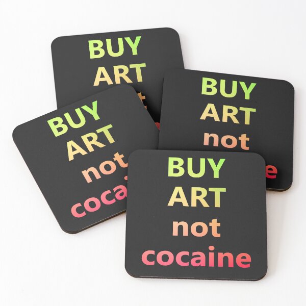 Item preview, Buy art not cocaine designed and sold by redgoch.