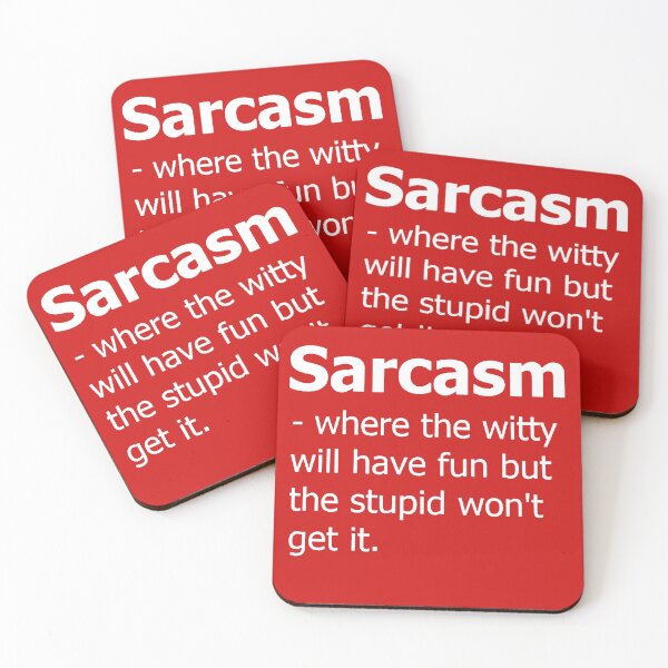 Item preview, Sarcasm defined designed and sold by SwampfoxDesign.