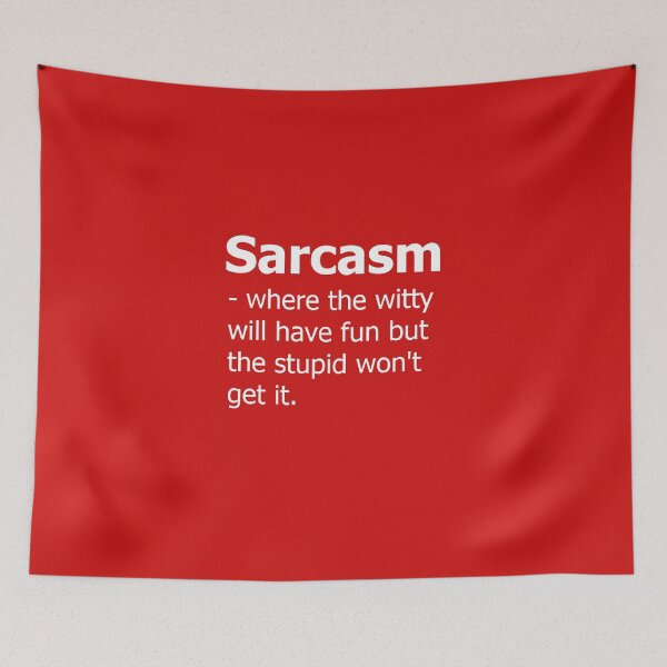 Item preview, Sarcasm defined designed and sold by SwampfoxDesign.