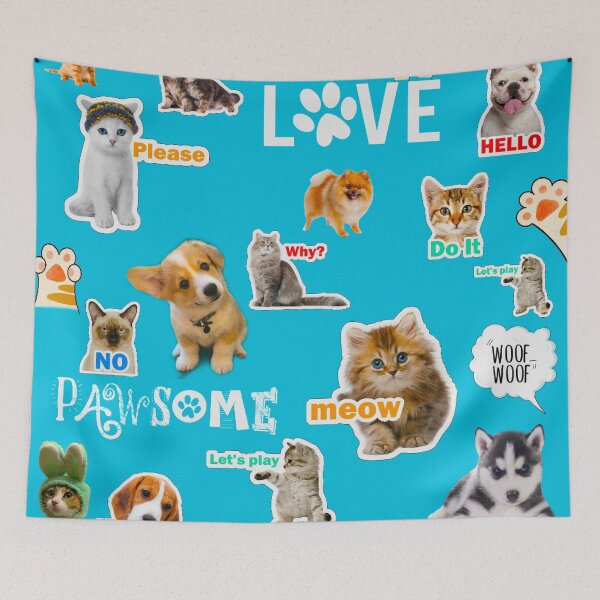 Item preview, Kittens and Puppies designed and sold by Minxylynx4.