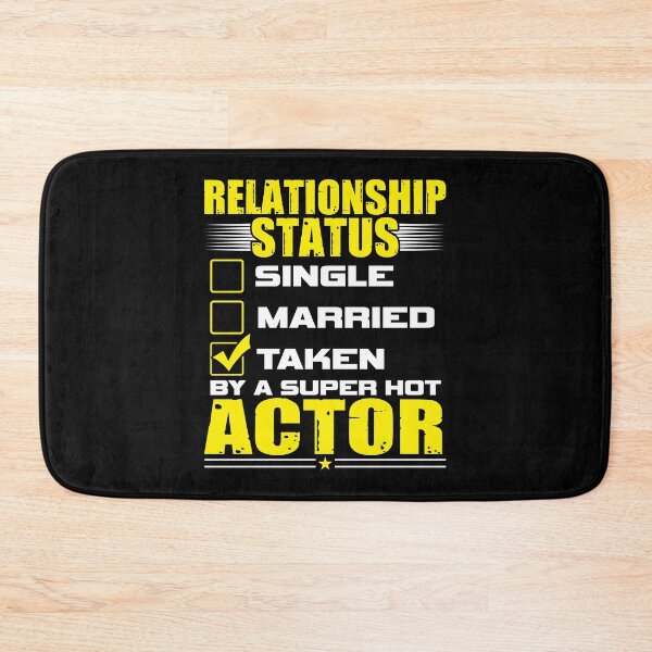 Item preview, Funny His and Her Clothing Gift Actor Relationship Status designed and sold by haselshirt.