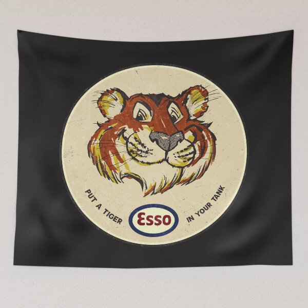Artikelvorschau, Tiger Esso Vintage Oil Company entworfen und verkauft von Turboscope.