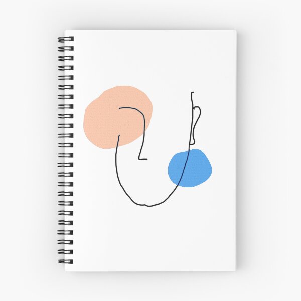 Item preview, Boho Pink Linear Girl Portrait Face Minimalism designed and sold by Ankerd.