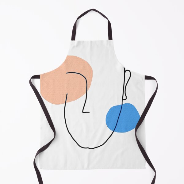 Item preview, Boho Pink Linear Girl Portrait Face Minimalism designed and sold by Ankerd.