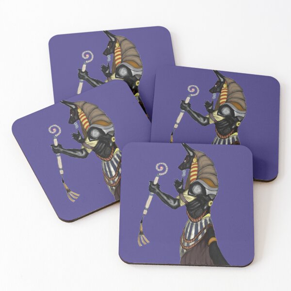 Item preview, Anubis, The God of Death at Pharaonic Egypt, for fans of ancient history and games lovers 12 designed and sold by AnadAA.