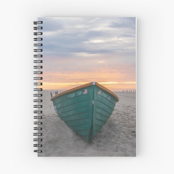 Item preview, Life Boat on beach at Sunrise designed and sold by ScottL.