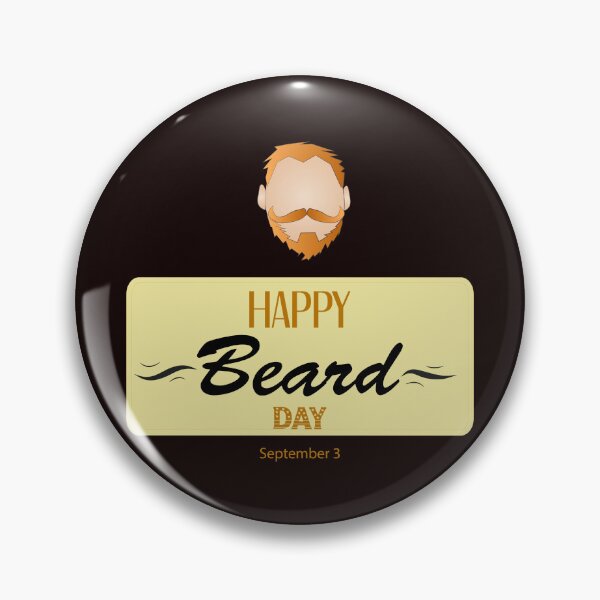 Item preview, Happy Beard Day Sign designed and sold by karyalangit.