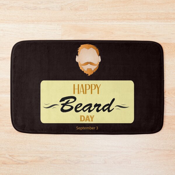 Item preview, Happy Beard Day Sign designed and sold by karyalangit.