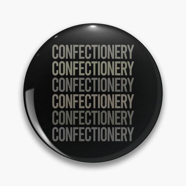 Item preview, Gray Text Art Confectionery Confectioner designed and sold by TarynBrown3126.