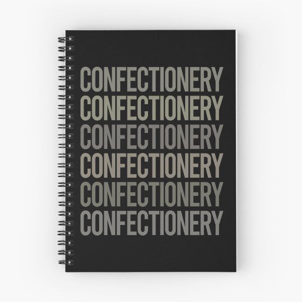 Item preview, Gray Text Art Confectionery Confectioner designed and sold by TarynBrown3126.