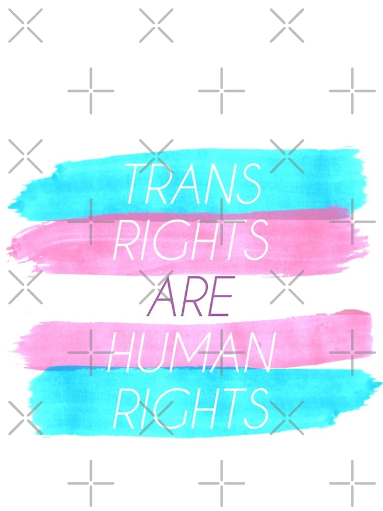 Thumbnail 4 of 4, iPhone Case, Trans Rights Are Human Rights designed and sold by SadCaptain.