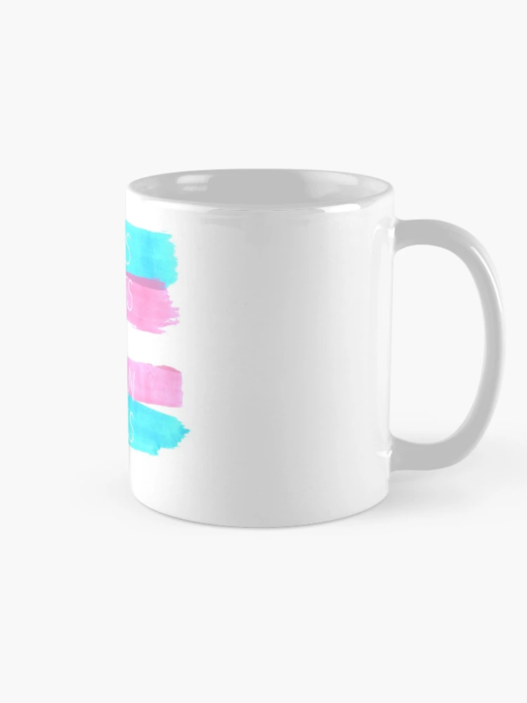 Thumbnail 3 of 6, Coffee Mug, Trans Rights Are Human Rights designed and sold by SadCaptain.