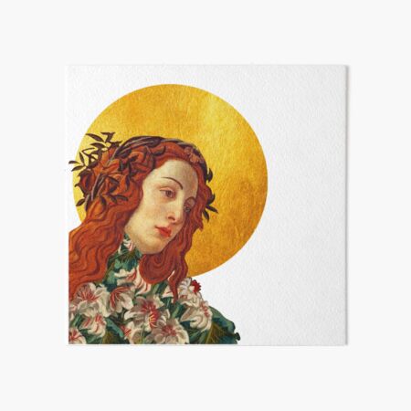 Folk Madonna 03 Art Board Print