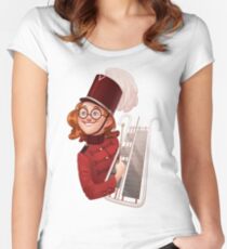 Marching Women's Fitted Scoop T-Shirt