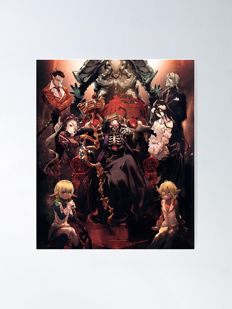 Overlord Anime Poster Poster for Sale by samjonmuno