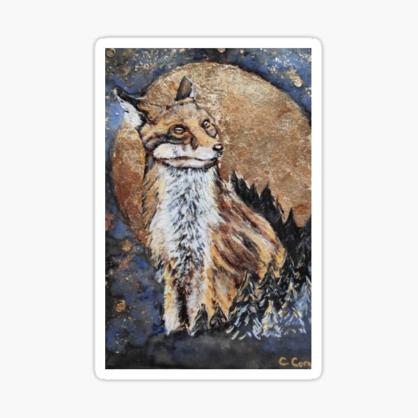 Baby Fox Sticker