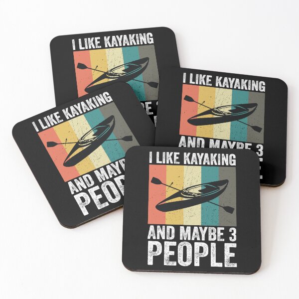 Item preview, Retro I Like Kayaking designed and sold by kamrankhan.