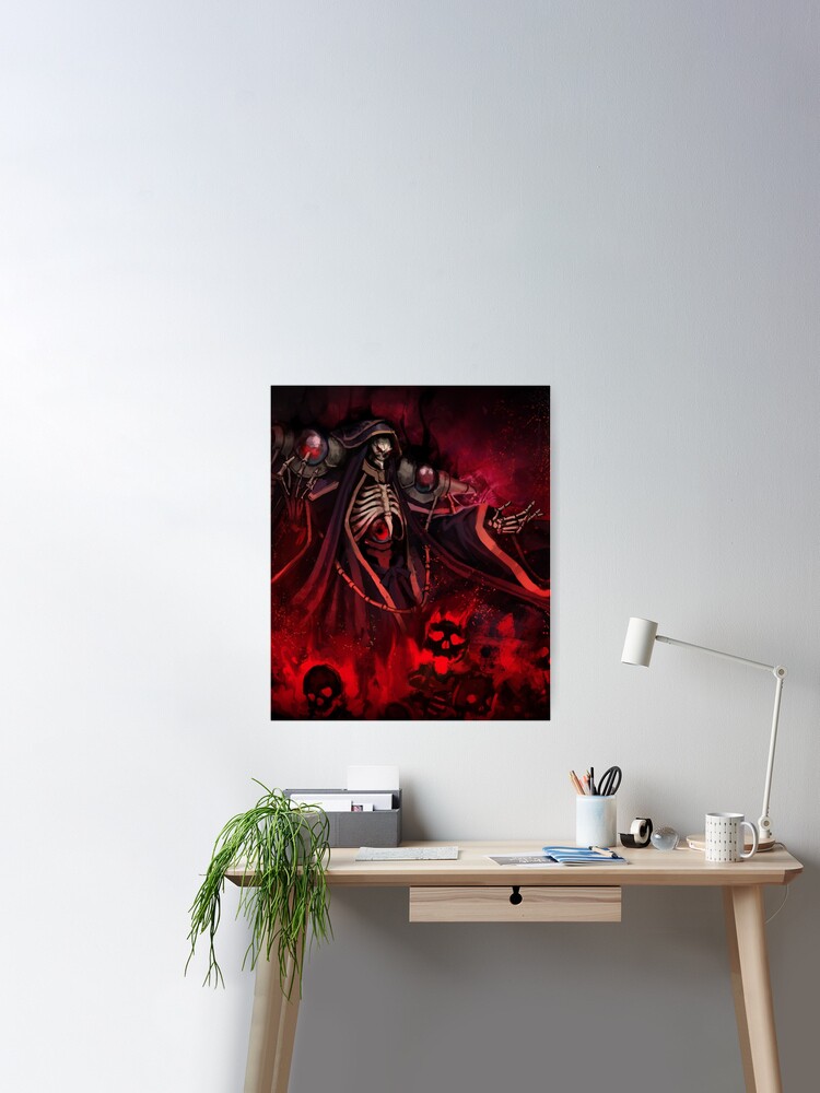 Overlord Anime Wall Art Home Decoration Scroll Poster