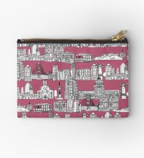 San Francisco toile rose Studio Pouch