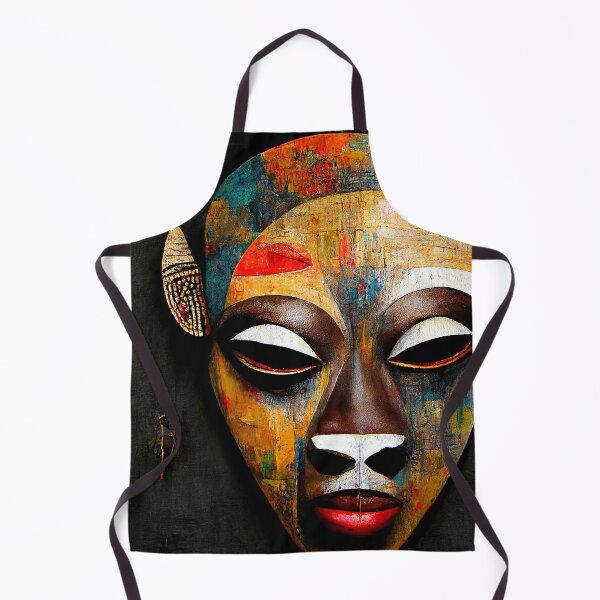 Item preview, Lady African Mask  designed and sold by DeepSymbolism.