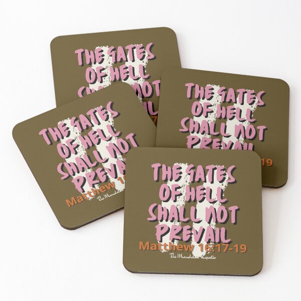 Item preview, The Gates of Hell Shall Not Prevail - Chocolate designed and sold by TheReporter1.