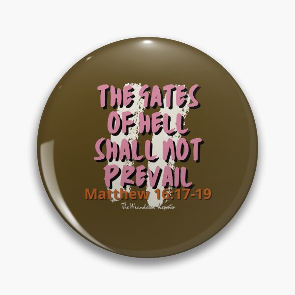 Item preview, The Gates of Hell Shall Not Prevail - Chocolate designed and sold by TheReporter1.