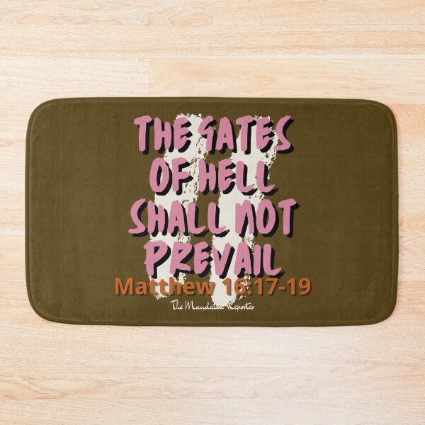 Item preview, The Gates of Hell Shall Not Prevail - Chocolate designed and sold by TheReporter1.