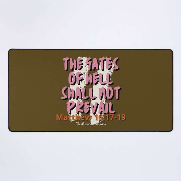 Item preview, The Gates of Hell Shall Not Prevail - Chocolate designed and sold by TheReporter1.