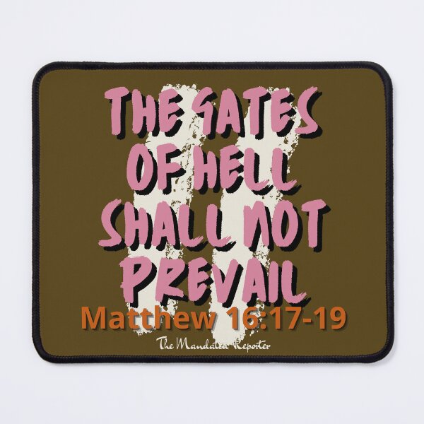 Item preview, The Gates of Hell Shall Not Prevail - Chocolate designed and sold by TheReporter1.