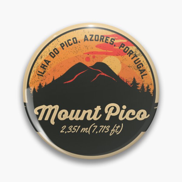 Item preview, Mount Pico volcano Ilha do Pico Azores Portugal designed and sold by mountainfad.