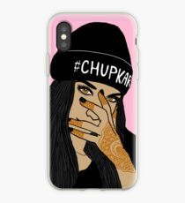 Chup kar Beanie Girl iPhone Case