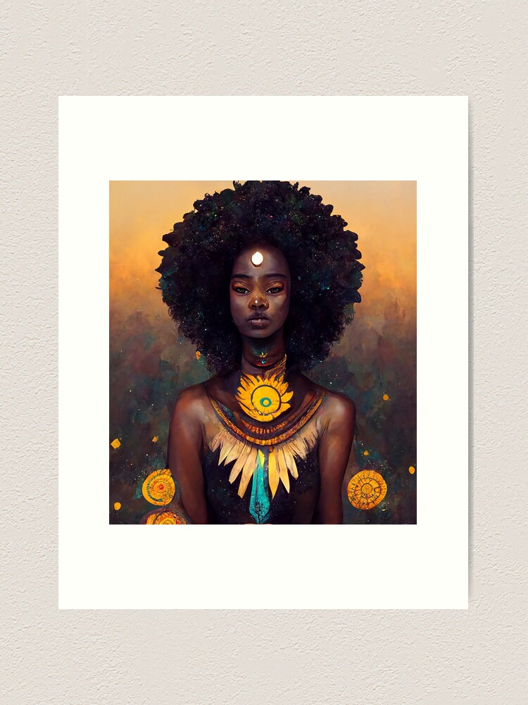 African Goddess Third shops Eye Printable