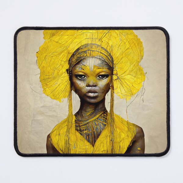 Item preview, Yellow African Queen designed and sold by DeepSymbolism.