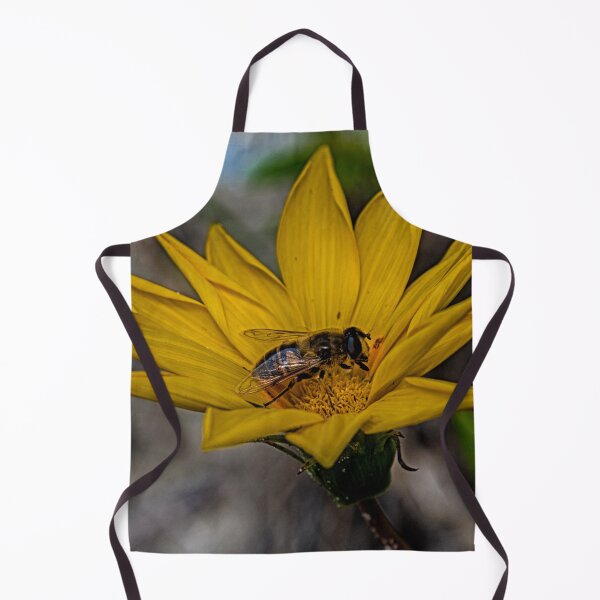 Item preview, Yellow flower and bee - springtime designed and sold by Teniche.