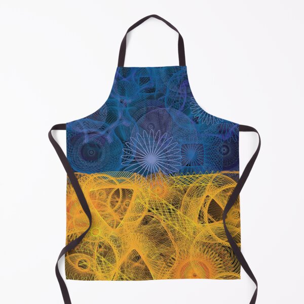 Item preview, Spirograph Girl stands with Ukraine designed and sold by RachelEDesigns.