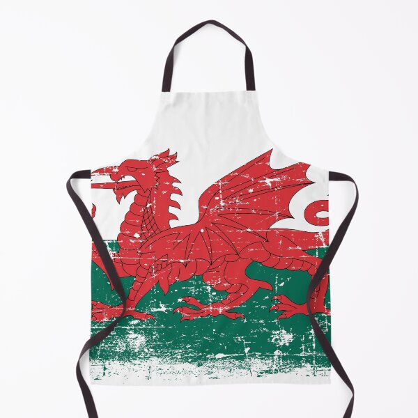 Item preview, Welsh Flag | Wales, UK, Dragon | Distressed Flag designed and sold by SJ Designs.